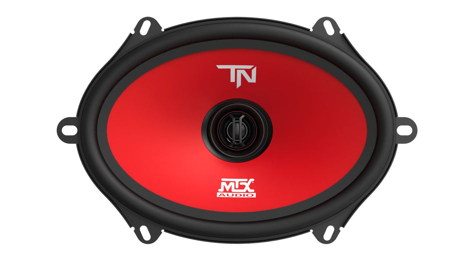 MTX TERMINATOR68 Terminator 6 X 8 Inch 55W 2 Way Coaxial Speakers Pair with 110 Watts Peak