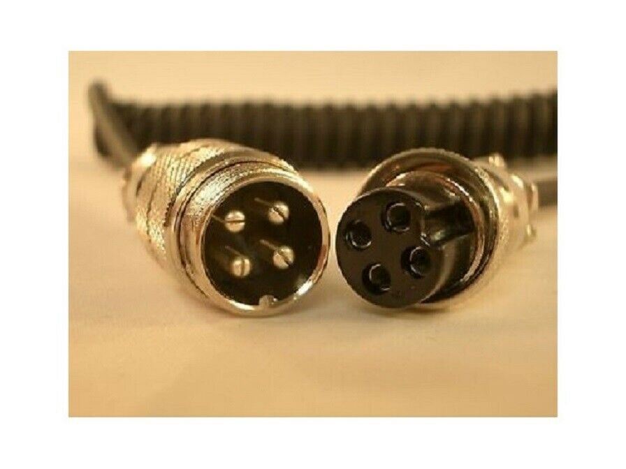 Workman EX-4 4 Feet 4 Pin CB Radio Microphone Extension Cord Cable Cobra Uniden