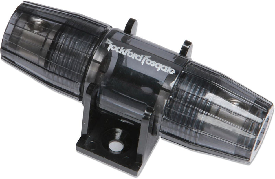 Rockford Fosgate RFFAGU Single In Line AGU Fuse Holder for 4 AWG or 8 AWG Wire