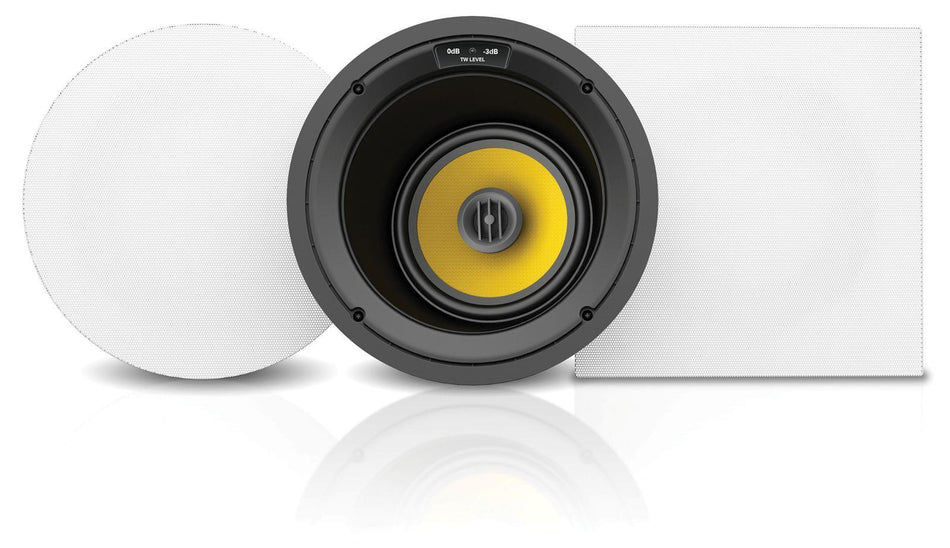 MTX T625ACW Thunder Series Angled 6.5" 2-Way In-Wall/In-Ceiling Speaker 100W RMS