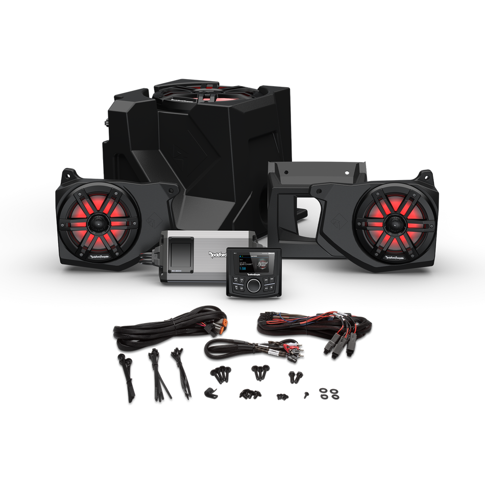 Rockford Fosgate RNGR18-STG3 Audio System for Select 2018+ Polaris Ranger