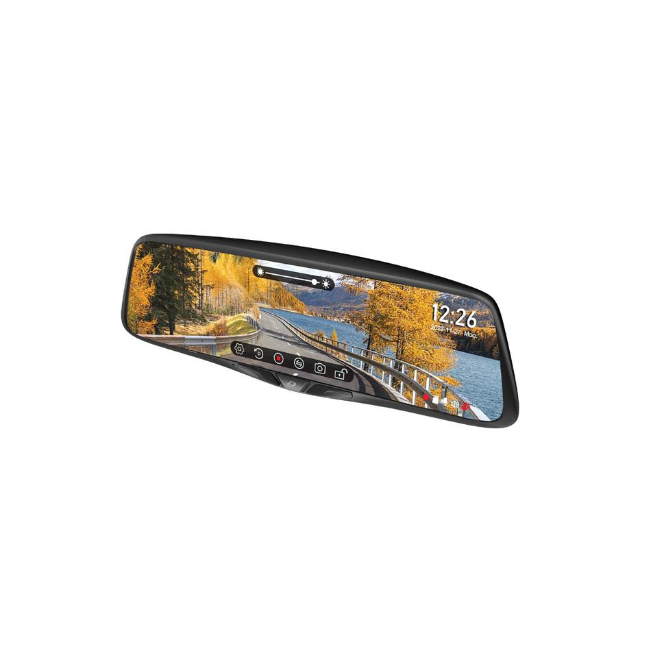 Voxx RVMDVR 9.88" Rearview Mirror with 2K DVR Front Camera Full HD Video High Brightness