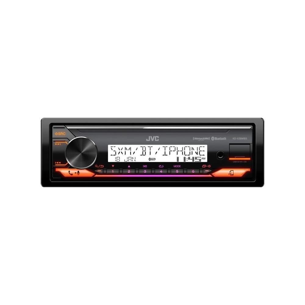 JVC KD-X38MBS Marine Digital Media Receiver Single-DIN with Bluetooth & USB