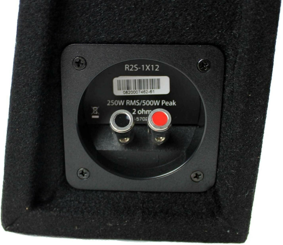 Rockford Fosgate R2S-1X12 R2 Shallow Prime Single 12 Inch Subwoofer Enclosure