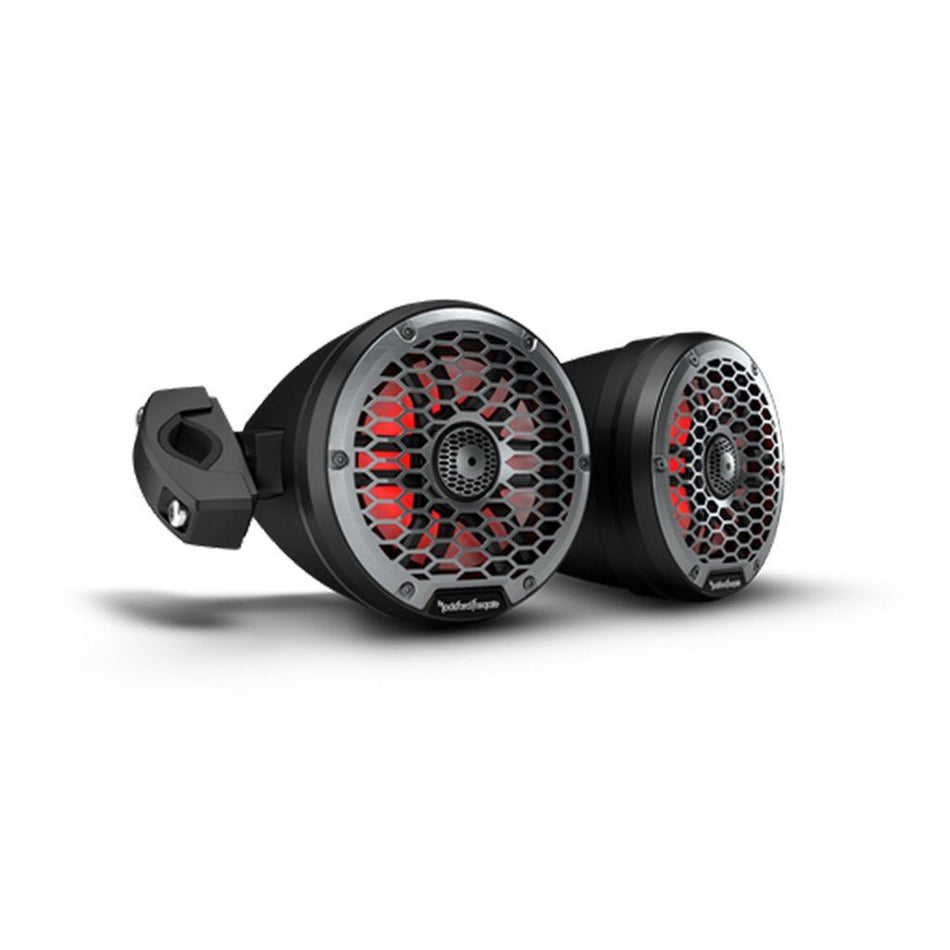 Rockford Fosgate M1WL-65MB Color Optix Moto Can Speakers Car Speakers and Speaker Systems