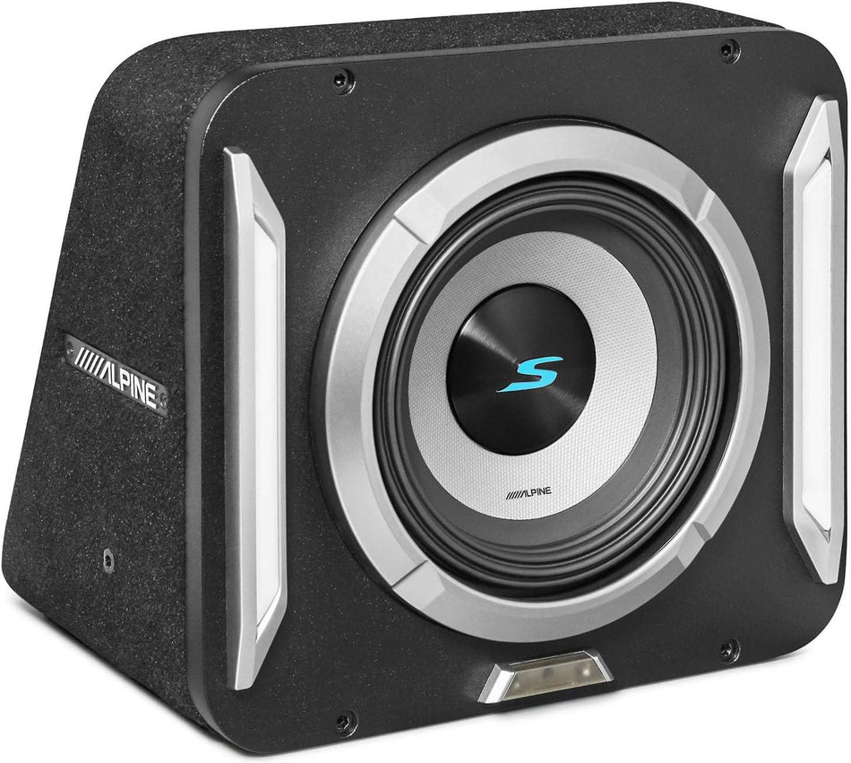 Alpine S2-SB12 S-Series 12" Loaded Subwoofer Enclosure with RGB Lighting