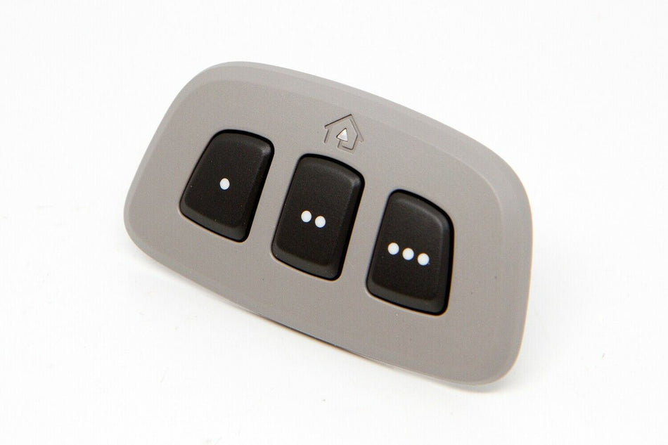 Gentex 60-GRAYBZL Replacement Trim Bezel Ceiling Mounted HomeLink Keypad Gray
