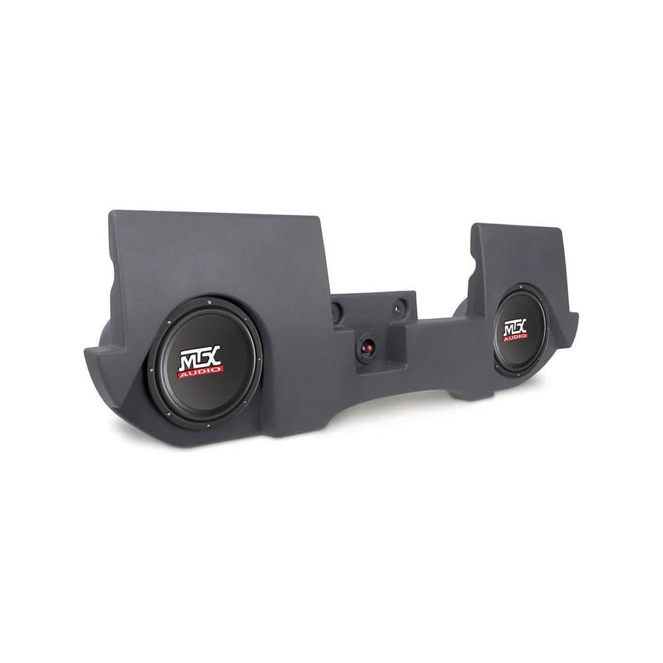 MTX DRQC20C-TN ThunderForm Dual Loaded 10" Subwoofer For Dodge Ram 2002-2018