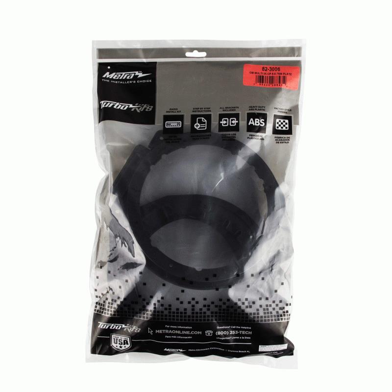 Metra 82-3006 Speaker Adapter Plates 6" to 6.75" for Chevrolet, GMC 2005-Up