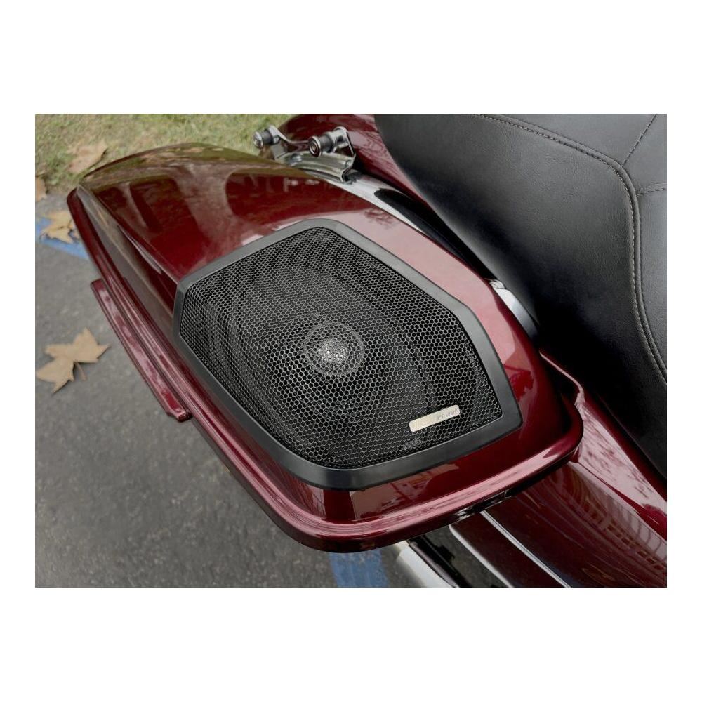 Precision Power HD13.SBS Saddlebag Speaker Installation Kit for Harley 2014+ Street, Road, Ultra Glide.