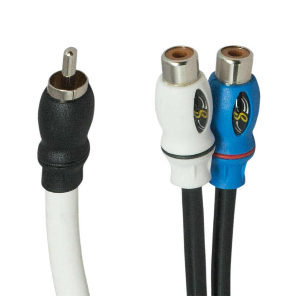 Stinger SMRCAYF Marine Grade Female Y Interconnect Cable Boat Powersports
