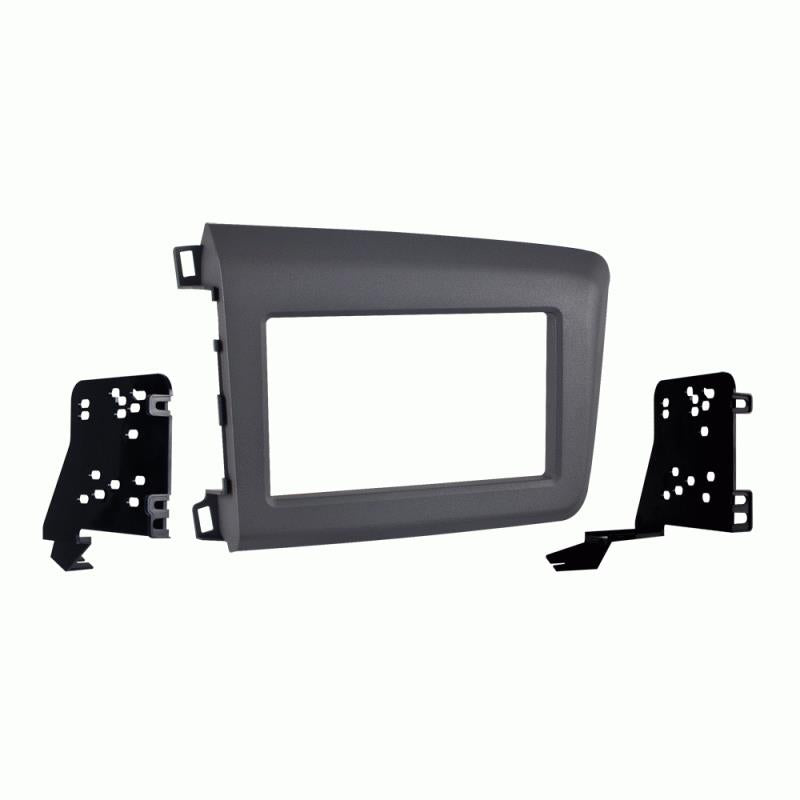 Metra 95-7881G 4" Tall 2-DIN Dash Kit for Select Honda Civics 2012 Grey