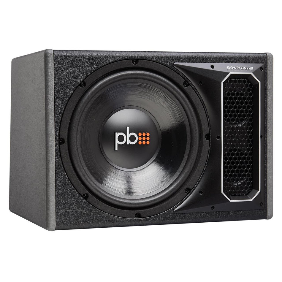 PowerBass PS-WB121 Heavy Duty Single 12 Inch Vented Loaded Enclosure