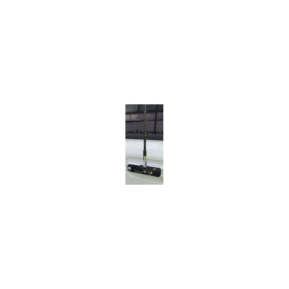 Mopar JLAntMnt Jeep JL Wrangler Dual-Hole CB Radio Antenna Bracket for Tailgate