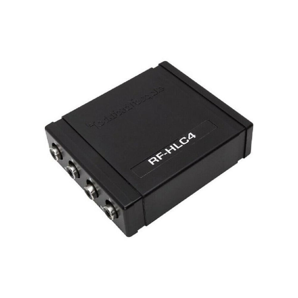 Rockford Fosgate RF-HLC4 4 Channel High to Low Signal Converter Black