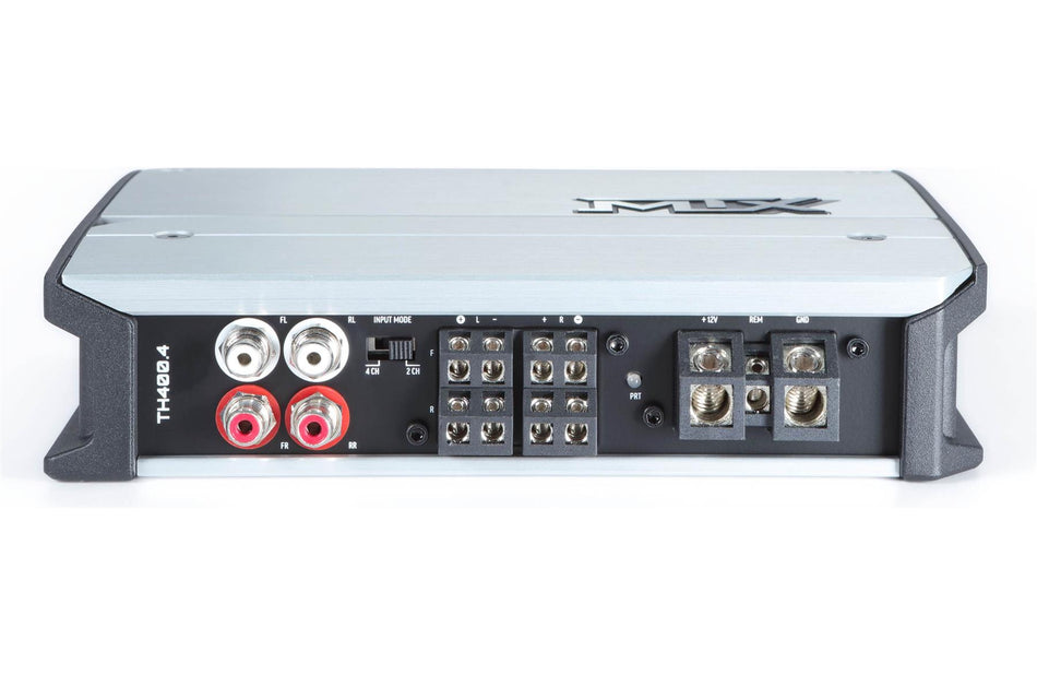MTX TH400.4 Thunder Series Amplifier 4-Channel Class D 400W RMS 2 to 4 Ohms