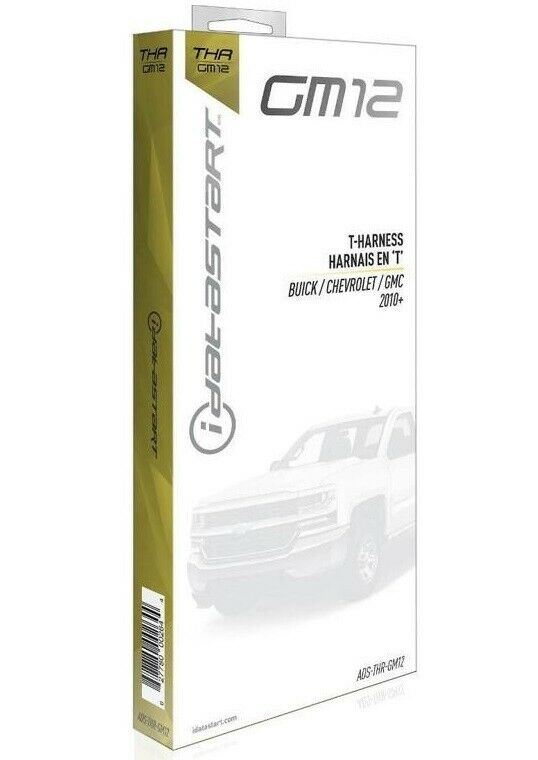 iDatastart ADSTHRGM12 T Harness Data Remote Start Systems Compatible with Chevy 2010+