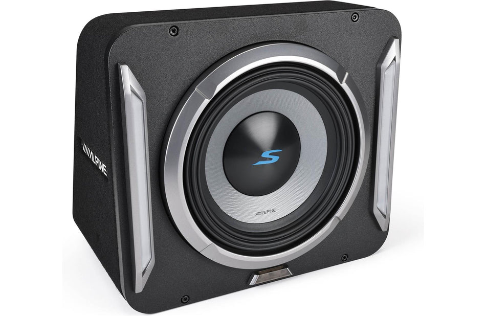 Alpine S2-SB10 PrismaLink 10" S-Series Loaded Subwoofer Enclosure with RGBW Lighting, 600W RMS