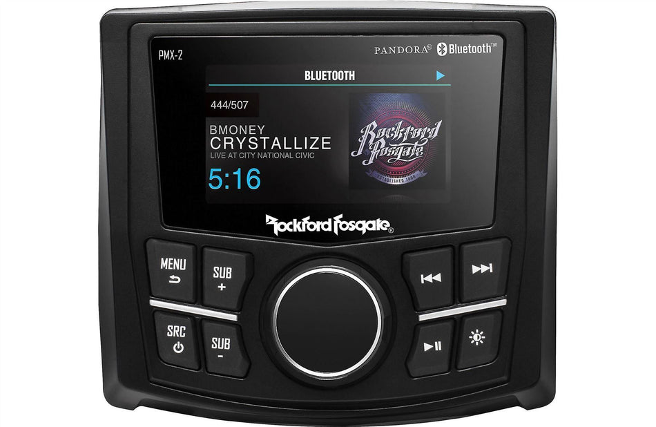 Rockford Fosgate YXZ-STAGE1 Stereo Kit AM/FM/WB Compatible with Yamaha YXZ Models 16-20