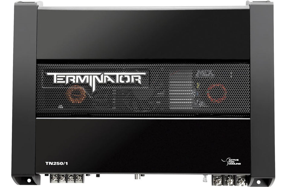 MTX Terminator TN2501 Amplifier Mono Block Class D 250W RMS Bass Boost Black