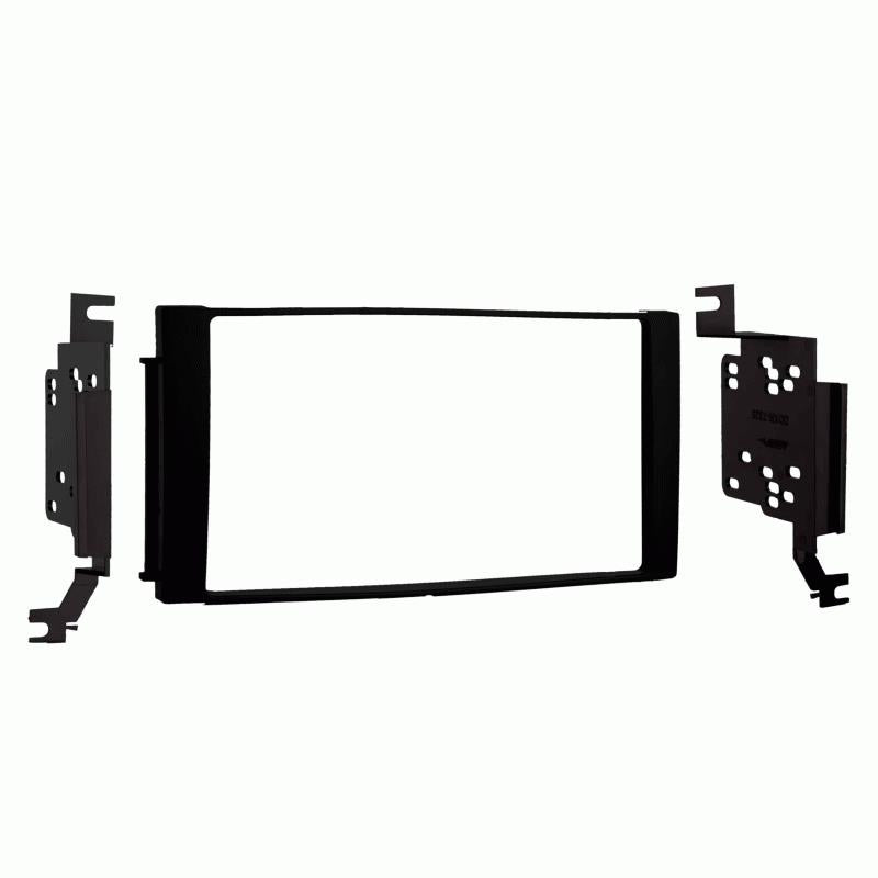 Metra 95-7325B 4" Tall 2-DIN Dash Kit for Hyundai Santa Fe Without Nav 2007-2012