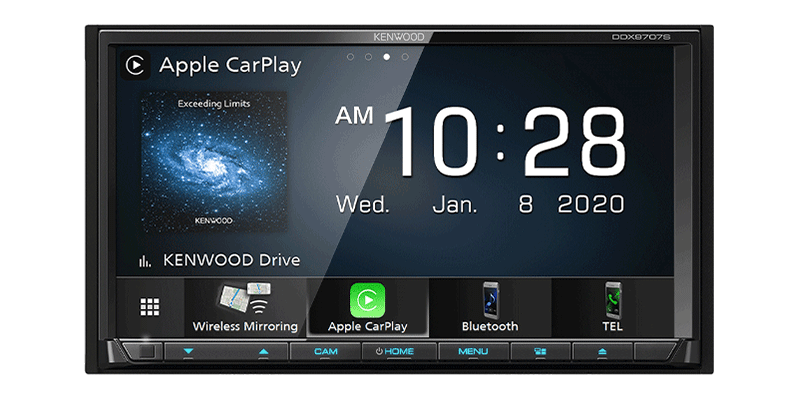 Kenwood DDX9707S manufacturer product view 2