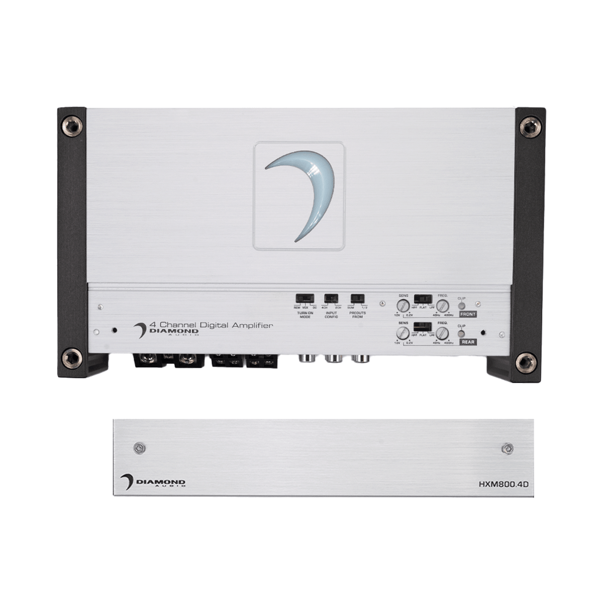 Diamond Audio HXM800.4D four-channel motorsport amplifier view 2