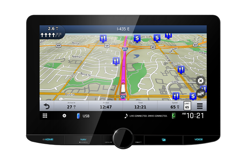 Kenwood DNR1008RVS manufacturer product view 2