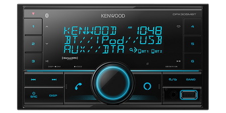 Kenwood DPX305MBT front view; manufacturer model image