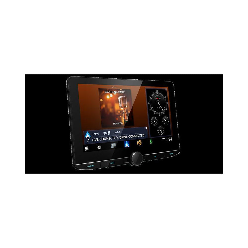 Kenwood DMX1058XR 10.1" Digital Multimedia Receiver 1-DIN Wireless Apple CarPlay