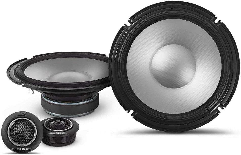 Alpine S2-S80C S-Series 8" 2-Way Component Speaker System
