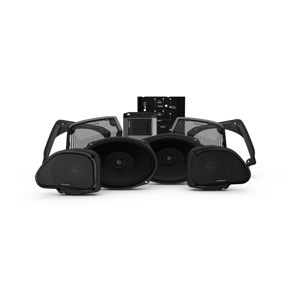 Rockford Fosgate HD9813RG-STG3 Stage 3 Audio Kit for 1998-2013 Harley Road Glide