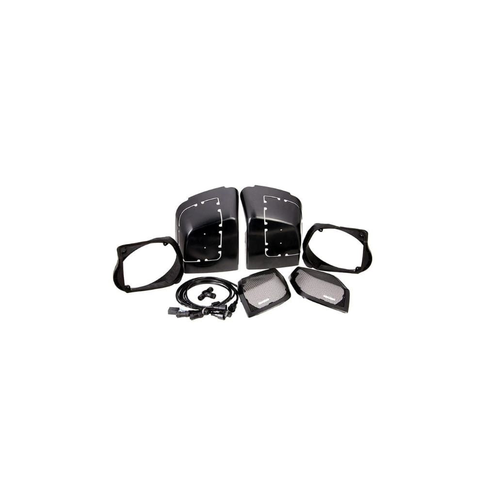Precision Power HD13.SBS Saddlebag Speaker Installation Kit for Harley 2014+ Street, Road, Ultra Glide.