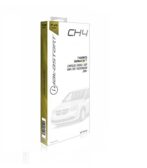 iDatastart ADSTHRCH4 T Harness Remote Start Systems Compatible with Chrysler 2008+