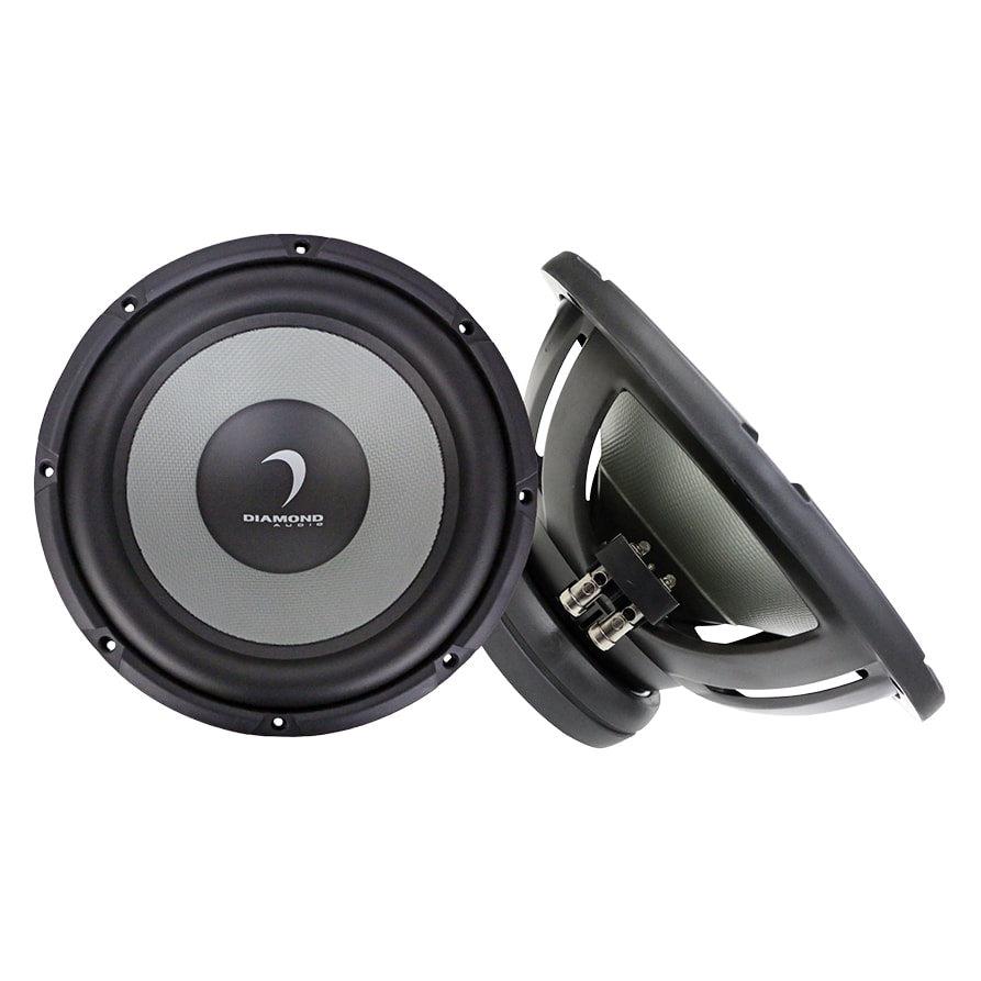 Diamond Audio DMD102 10" Subwoofer Dual Voice Coil 400W Peak 200W RMS 2-Ohm
