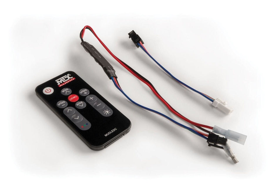 MTX MUDLEDC LED Remote Control and Harness for RGB LED Enabled Devices