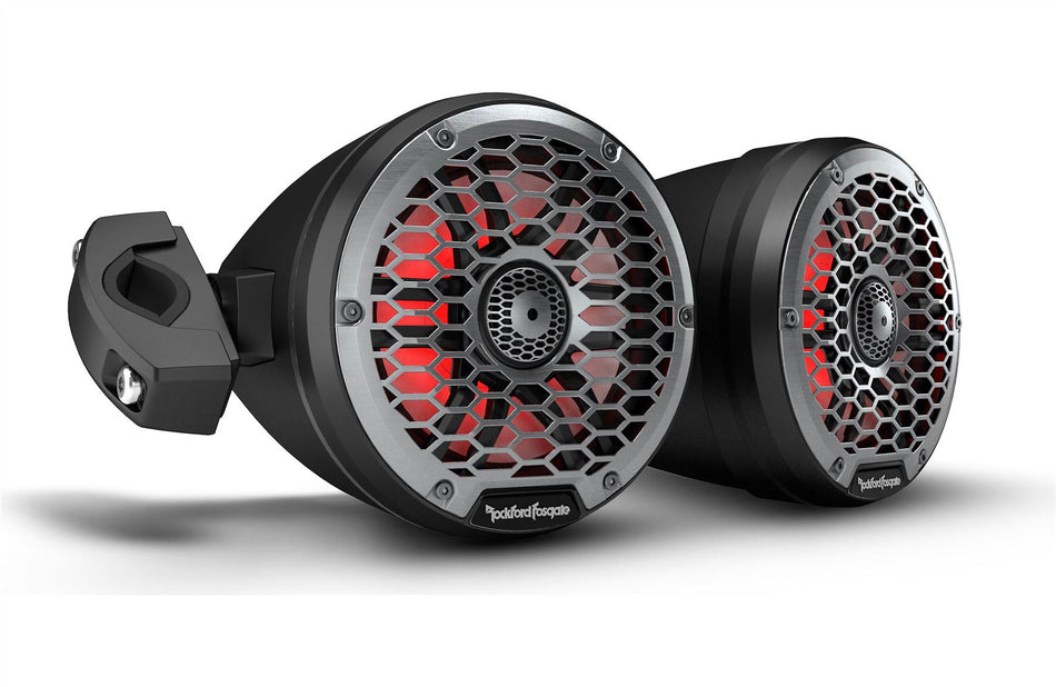 Rockford Fosgate M2WL-65MB Color Optix Moto Can Speakers Car Speakers and Speaker Systems