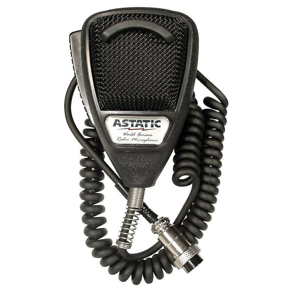 Astatic 302-636LB1 636L 4-Pin Microphone - Black
