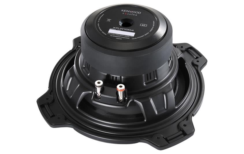 Kenwood XR-W1004 Oversized Subwoofer 10 Inch 1300W Peak Power 300W RMS Black