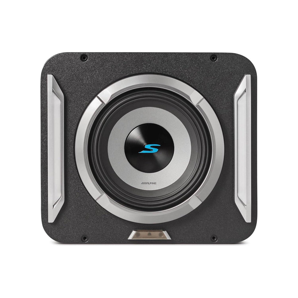 Alpine S2-SB8 S-Series 8" Loaded Subwoofer Enclosure with RGB Lighting
