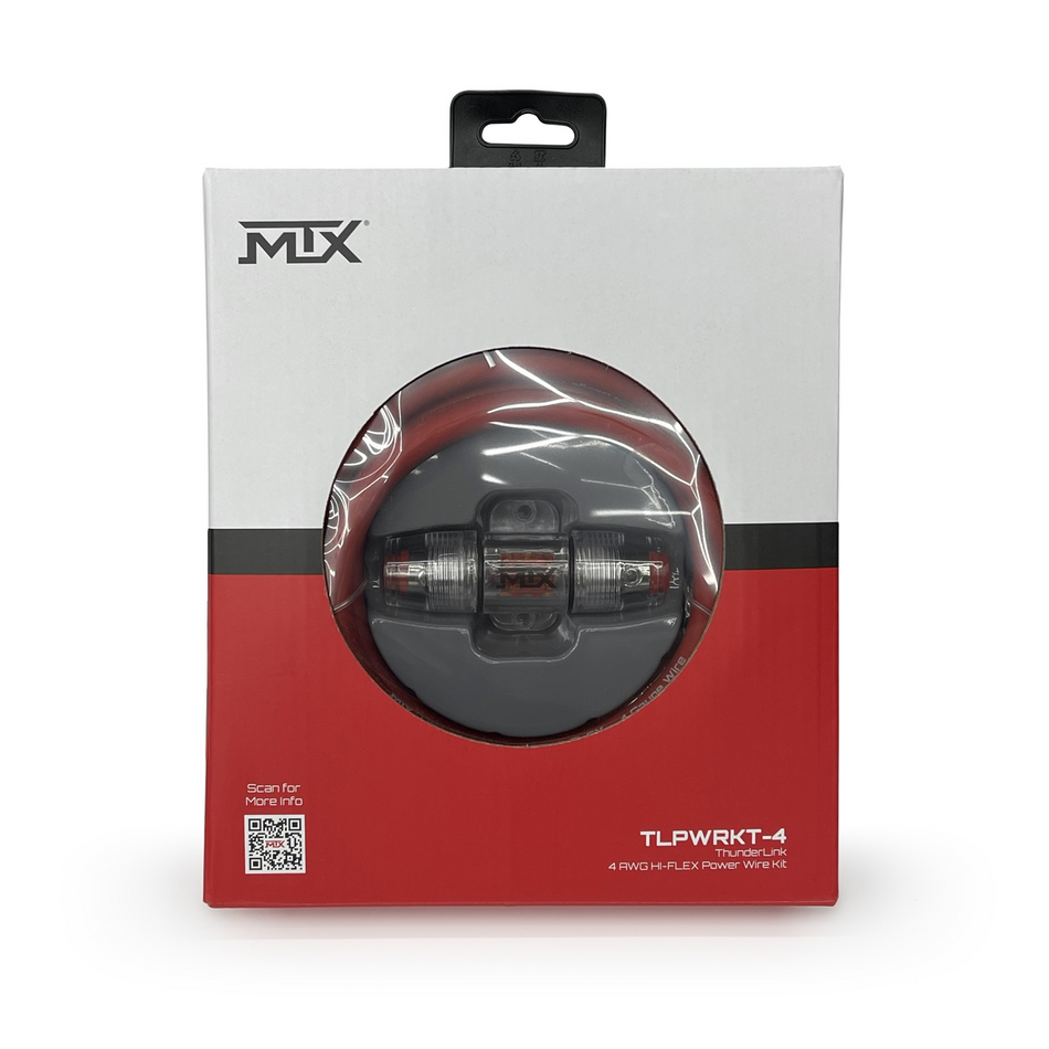 MTX TLPWRKT-4 ThunderLink 4 AWG Hi-Flex Power Wire Kit with 150A AFS Fuse