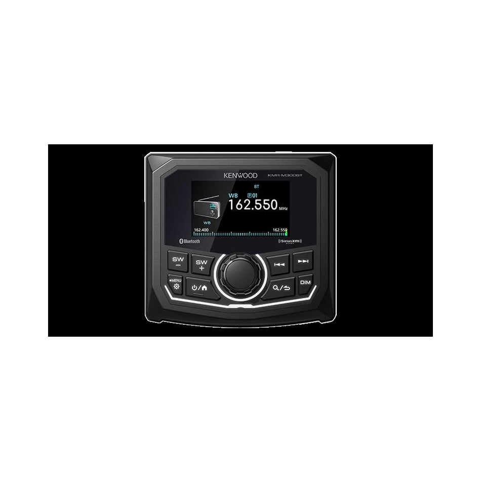 Kenwood KMR-M300BT Marine Digital Media Receiver w/ Bluetooth & SiriusXM Ready