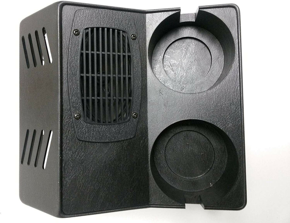 Workman DS78B CB Radio Hump Mount with Speaker and Cup Drink Holders