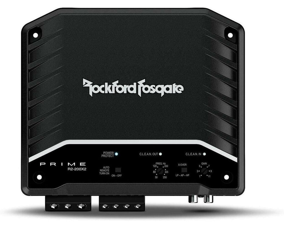 Rockford Fosgate R2-200X2 200 Watt 2 Channel Amplifier Car Amplifiers