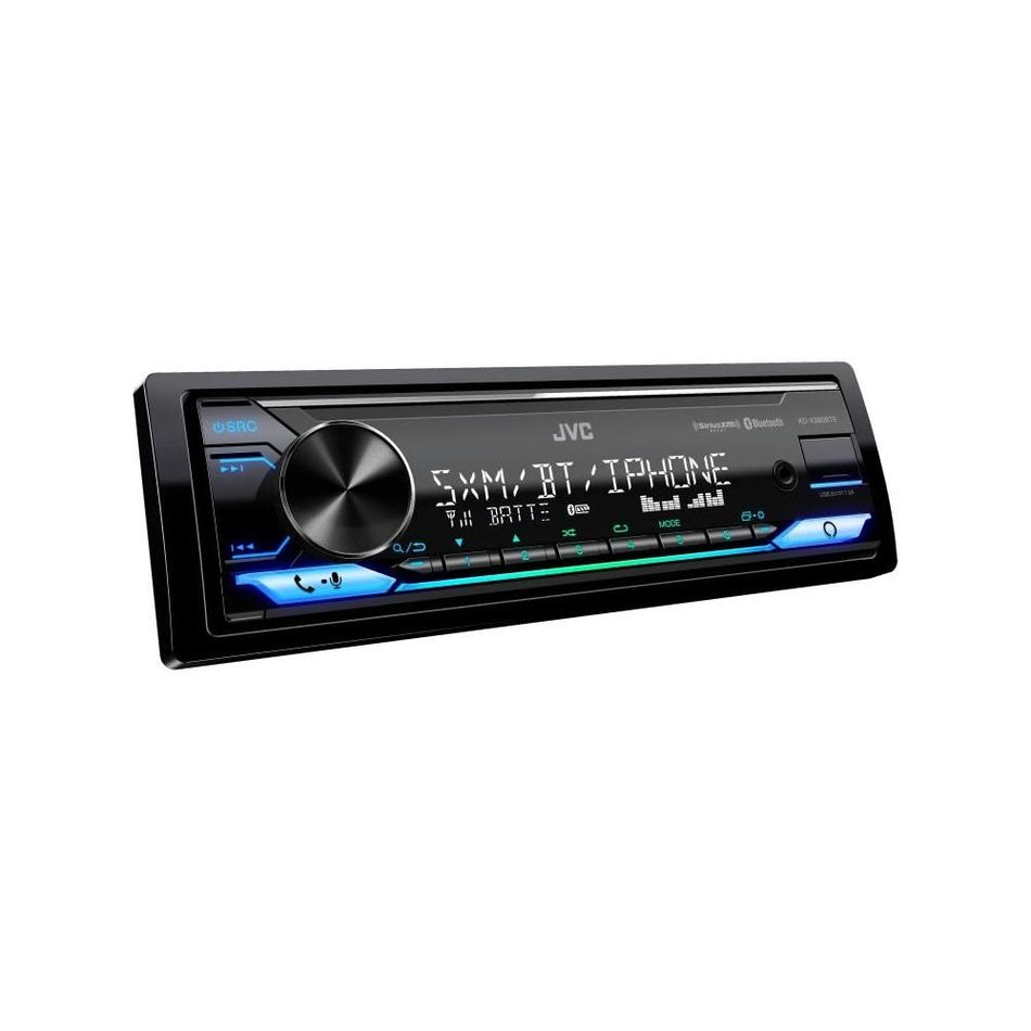 JVC KD-X380BTS Digital Media Receiver Single-DIN Built-in Amazon Alexa Bluetooth
