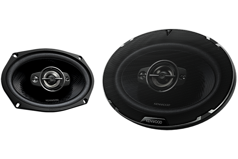 Kenwood KFC-6988RS 6x9" Oval 4-Way Speaker 1.75" Dome Tweeter 670W Peak 140W RMS