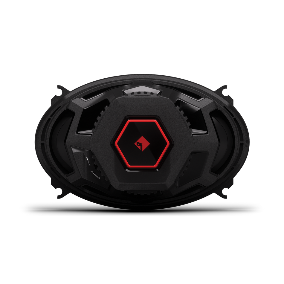 Rockford Fosgate P1V2-46 Punch Series 4"x6" 3-Way Coaxial Speaker 75W RMS Power