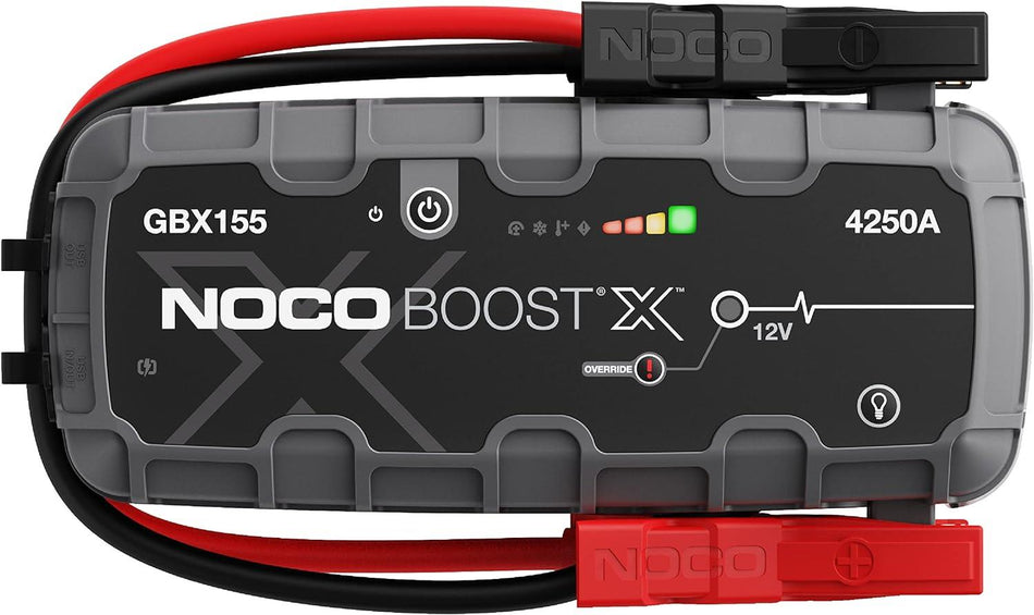 NOCO GBX155 Boost X 12V 4250A Jump Starter|NOCO GBX155 Boost X 4250Amp UltraSafe Jump Starter 12V Lithium Battery Booster Pack