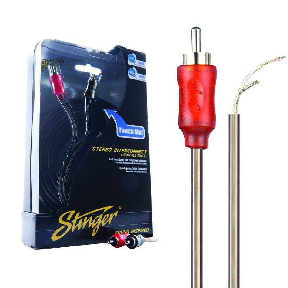 Stinger SI123 3 1000 Series 2CH COAXIAL RCA