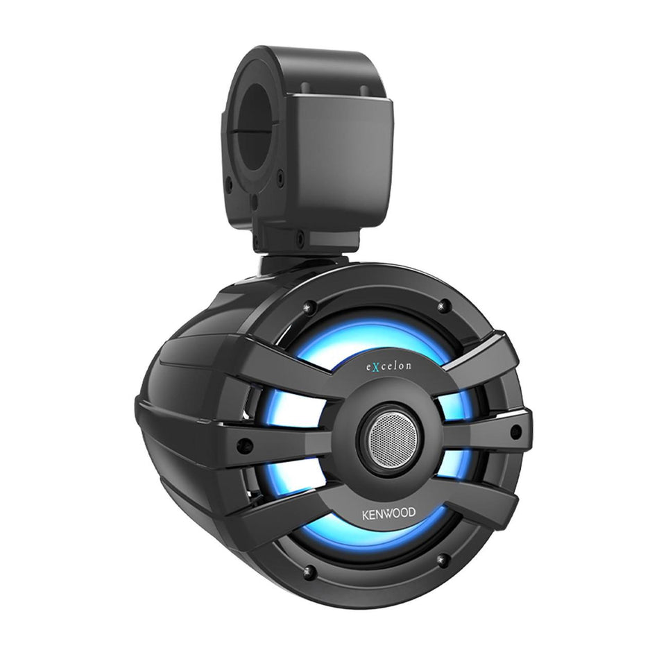 Kenwood XM77TBL 7.7" 2-Way Marine Tower Speaker Pod with RGB LED 100W RMS Power